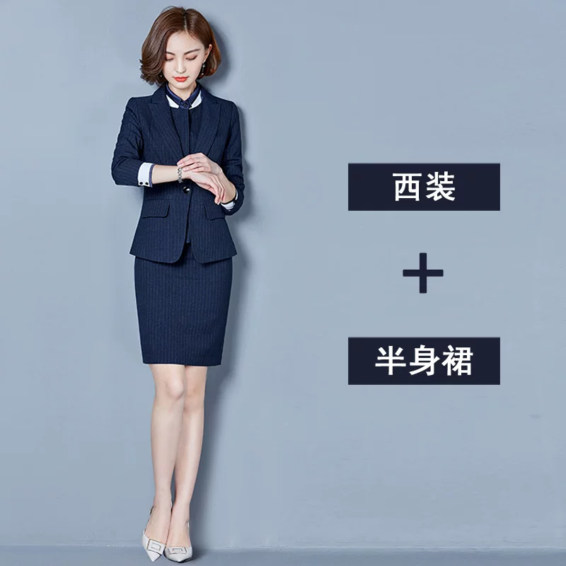 Elite set, classic suit jacket, nurse uniform for work