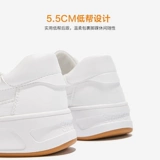 Semir, модные универсальные осенние белые кеды на платформе на плоской подошве, спортивные белые кроссовки со шнурками для школьников и студентов для отдыха