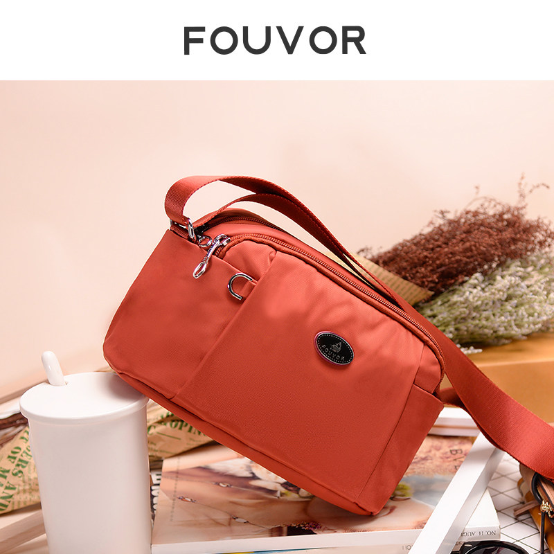 Casual Pouch Pack Woman 2022 New Nylon Girl Bag Oxford Cloth Single Shoulder Skewed Satchel Fashion Mom Saunb Bag Summer