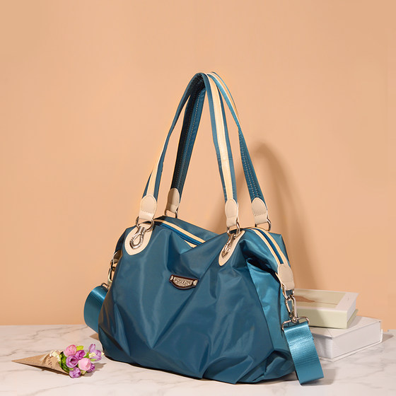 Fashion Tote Bag for Women 2024 New Women's Bag Oxford Cloth Shoulder Messenger Bag Large Capacity Bag Canvas Handbag