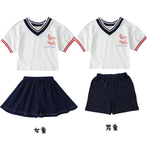 Childrens sports class uniforms kindergarten uniforms for boys and girls
