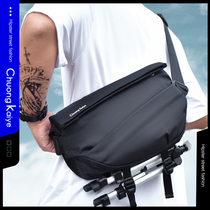 Messenger bag men's sports bag men's tide bag multi-functional riding sports shoulder bag r men's backpack function bag 1