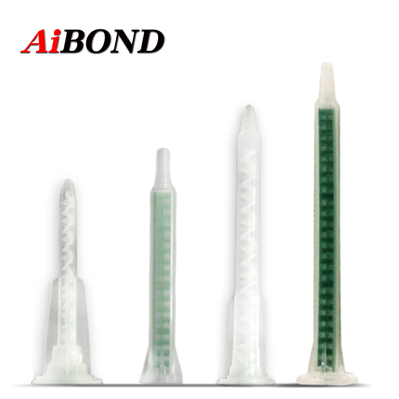 AIBOND AB glue nozzle AB glue mixing nozzle 1:1 1: 2 50ml double tube universal mixing glue nozzle