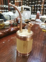 Yunnan features high-end pure hand-made nanbamboo material cigarette kettle