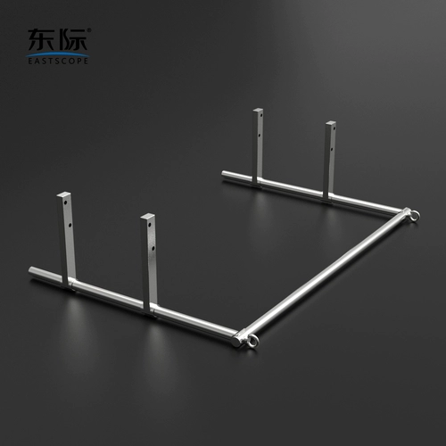 Длинный двусторонний турник из нержавеющей стали для спортзала