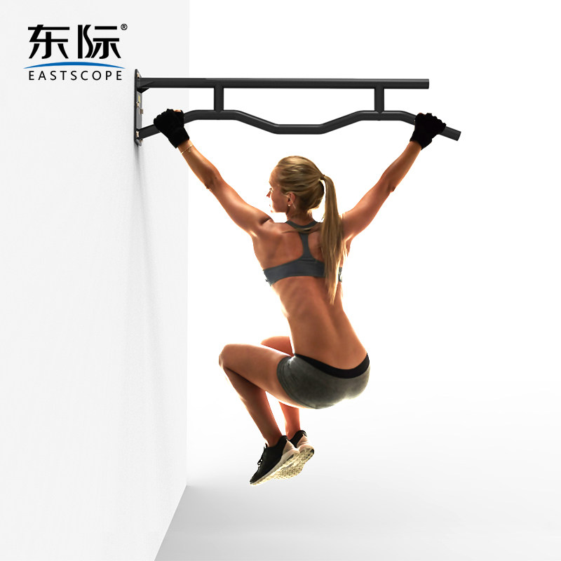 Eastern aisle pull-up horizontal bar multi-functional wall single parallel bar indoor and outdoor wall hanging single-bar fitness home
