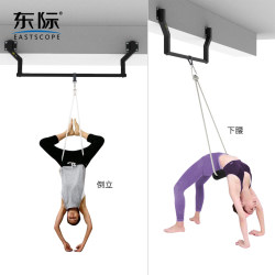 East side beam single pole multi-functional fitness combination lower waist inversion rope stretch wrist ball finger grip