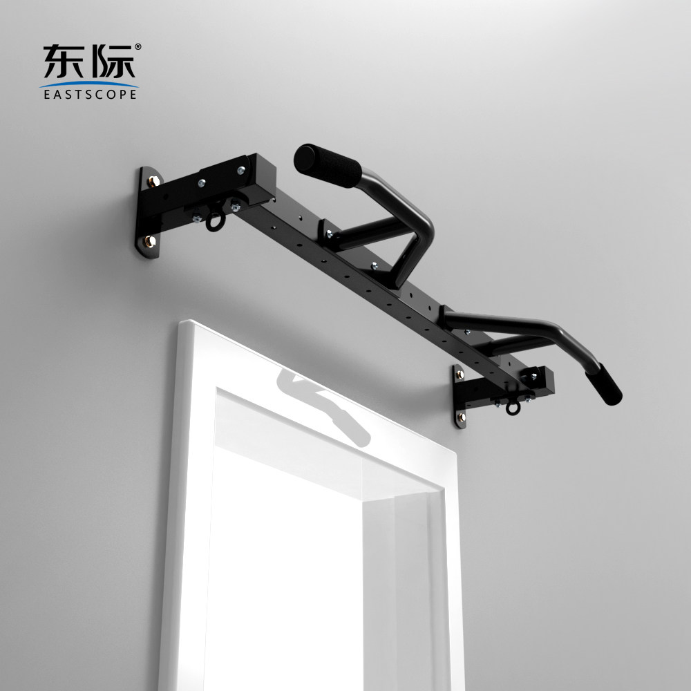 Dongji EASTSCOPE door multi-position horizontal bar pull-up single pole fitness biscuit sauce love to roll iron