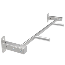 Multi-position lead body up to single bar for home fitness equipment on top of the East International Stainless Steel Wall Single Bar Door Frame