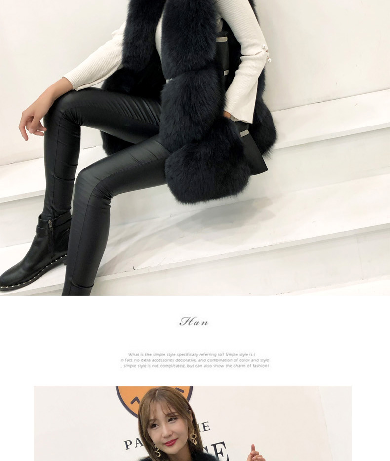 Manteau de fourrure femme - Ref 3172322 Image 17