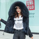 Paige women's short section short short 2023 new detachable liner genuine winter fur coat