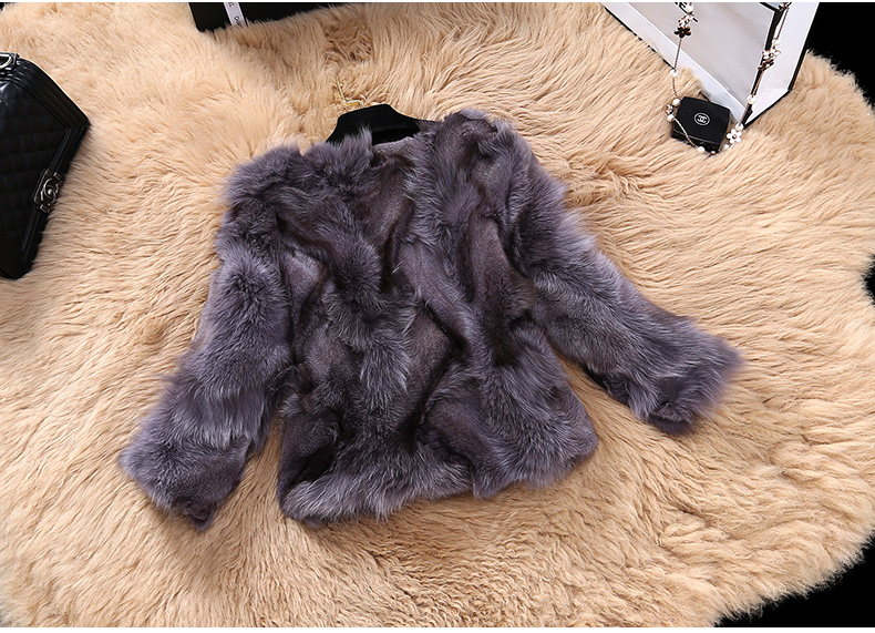 Manteau de fourrure femme - Ref 3174650 Image 18