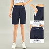 2026 new badminton uniform shorts for women running fitness quick-drying five-point pants summer mobile phone waist bag sports pants