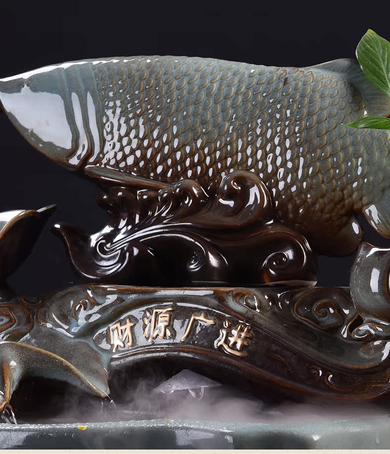 East jinlong ruyi soil water apparatus furnishing articles high - grade creative ceramic version into gifts/treasures will be plentiful