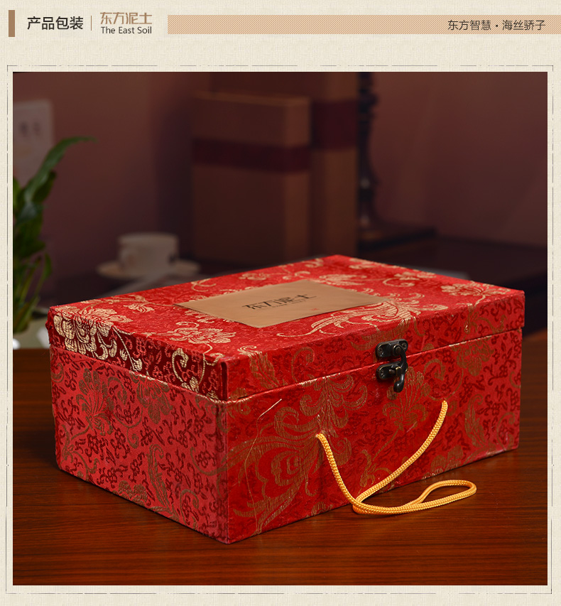 The east mud creative ceramic horse process small place office desktop rich ancient frame of I sitting room adornment