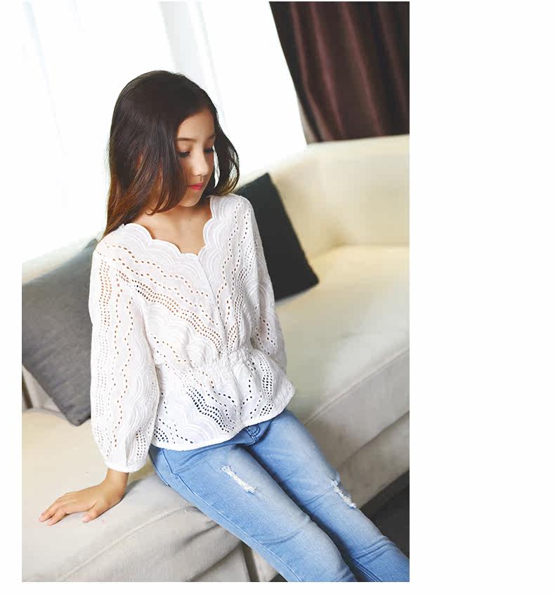 Chemise fille LOUISDOG à manche longue - Ref 2084818 Image 12