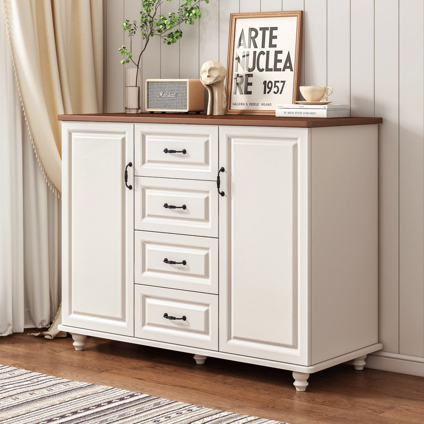 American-style chest of drawers household chest of drawers simple modern bedroom storage cabinet living room against the wall cabinet practical storage cabinet