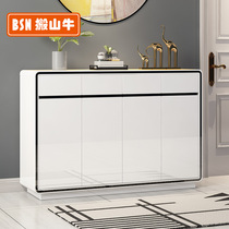 Entering shoe cabinet home door storage simple modern porch large capacity economical lockers painted door Hall Cabinet