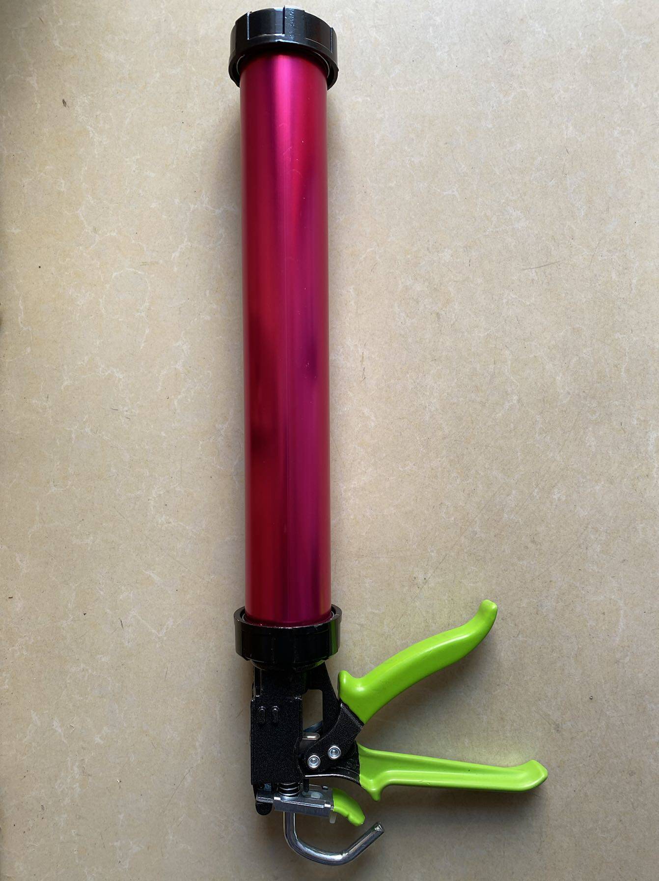 Thickened type labor-saving anti-drip aluminum alloy soft glue gun Structural glue sealant Silicone gun All kinds of soft glue can play