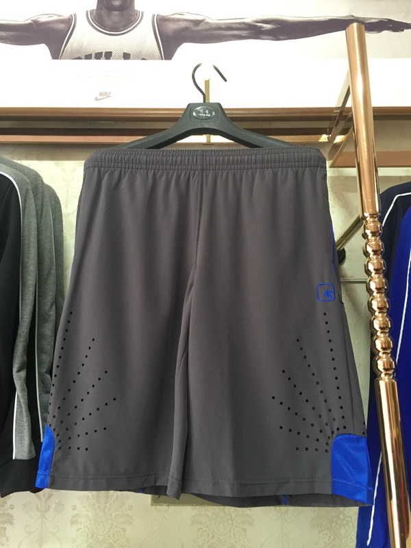 Casual and Stylish European and American Basketball Logo Men's Street Basketball Over-The-Knee Shorts, Plus Size, Quick-Drying