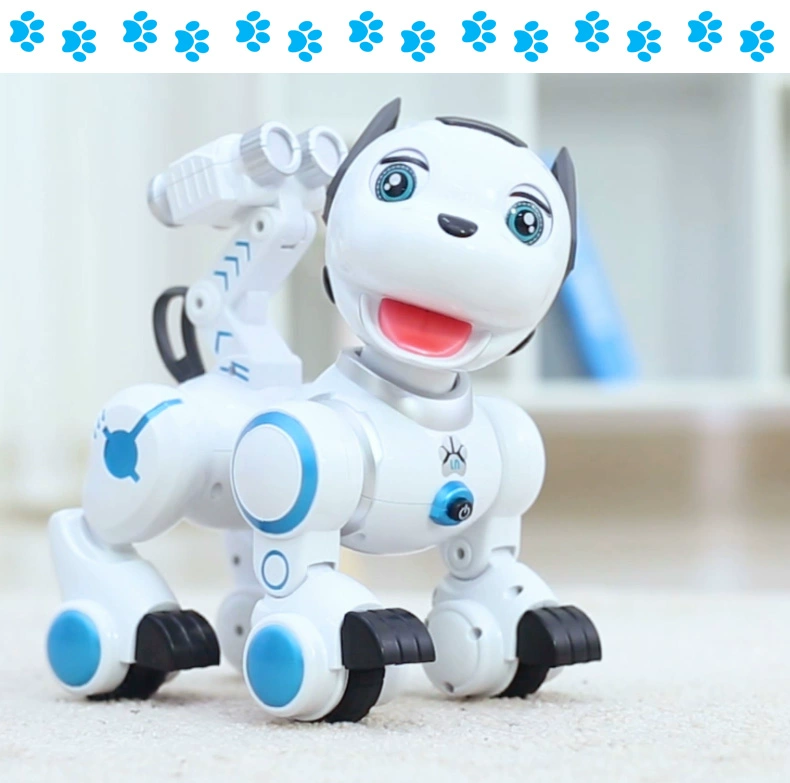 Điều khiển từ xa robot đồ chơi mô phỏng điện thông minh tuần tra dog giáo dục sớm học tập cha mẹ và con robot tương tác