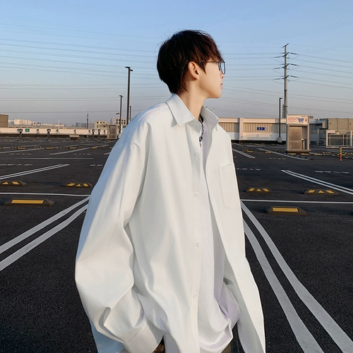 Лонгслив, цветная трендовая рубашка, куртка для отдыха, премиум класс, в американском стиле