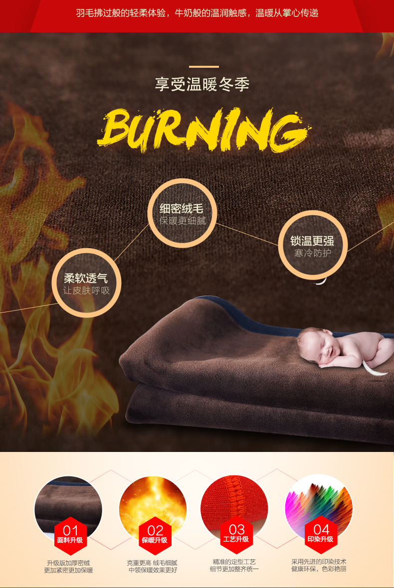 Sous-vêtement chaud jeunesse BEJIROG B502001211 en coton - Ref 758753 Image 9