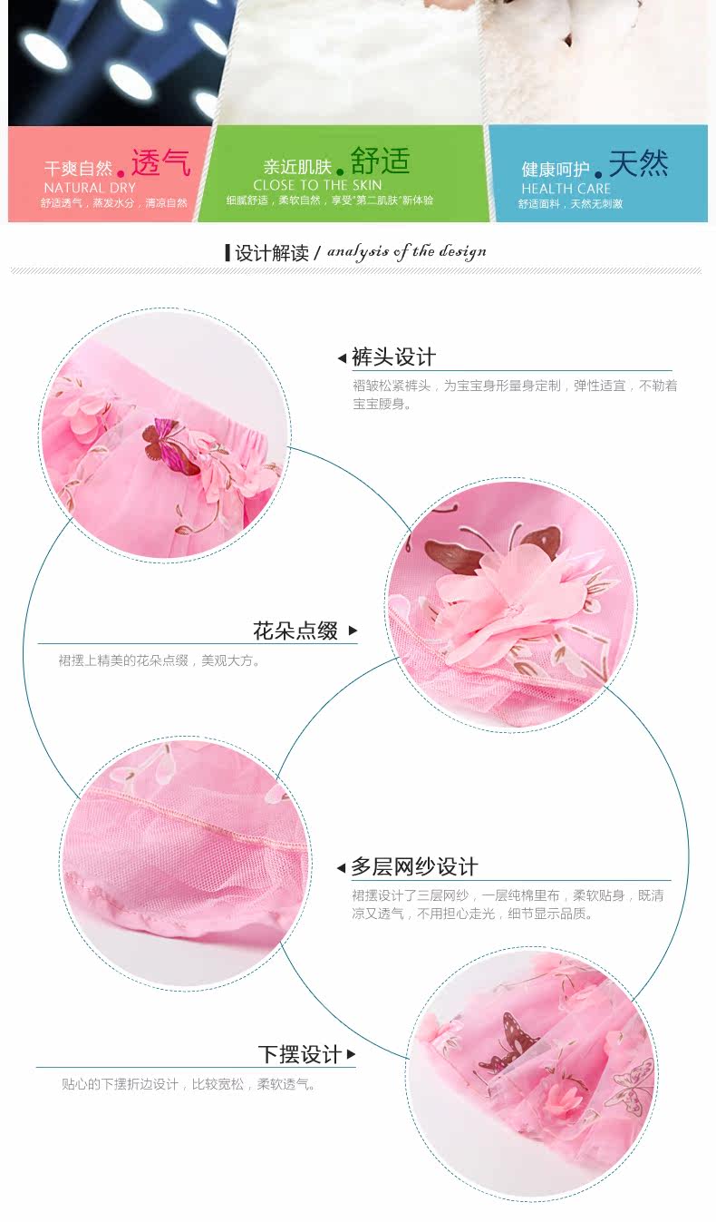 Jupe fillette en Toile de coton - Ref 2049776 Image 15