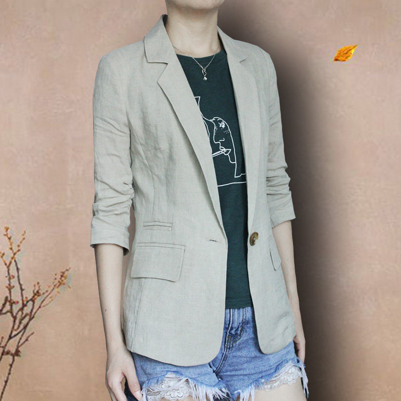 Veste pour femme      en Chanvre - Ref 3220373 Image 4