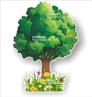 Цветочные кусты, KT Board+Cracket, размер, как показано на рисунке