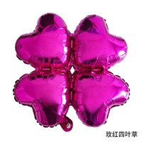 Роза красная четырехлистная трава