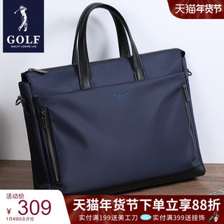 Golf herren business aktentasche 2025 neue große kapazität canvas laptoptasche mode umhängetasche umhängetasche