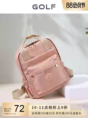 GOLF2021 new donut backpack ins tide cute Japanese girl student school bag travel backpack