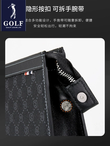 Мужская сумка для гольфа 2025, сумка для новичков, деловая повседневная сумка, легко сочетающаяся с сумкой-конвертом большой вместимости