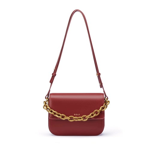 Сумка через плечо, цепь, сумка подмышку, сумка на одно плечо, из натуральной кожи