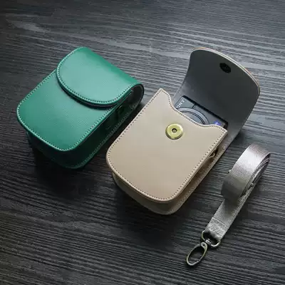 Sony black card RX100M7 camera storage bag g7x2 g7x3 storage bag protective sleeve retro crossbody shoulder bag