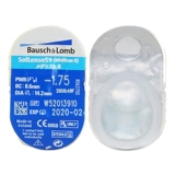 博士伦 Комфортные невидимые прозрачные импортные очки, 3 штук