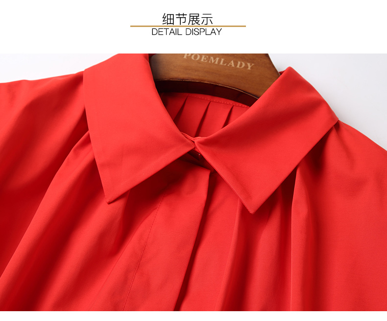 Trench pour femme POEMLADY en Polyester - Ref 3225811 Image 21