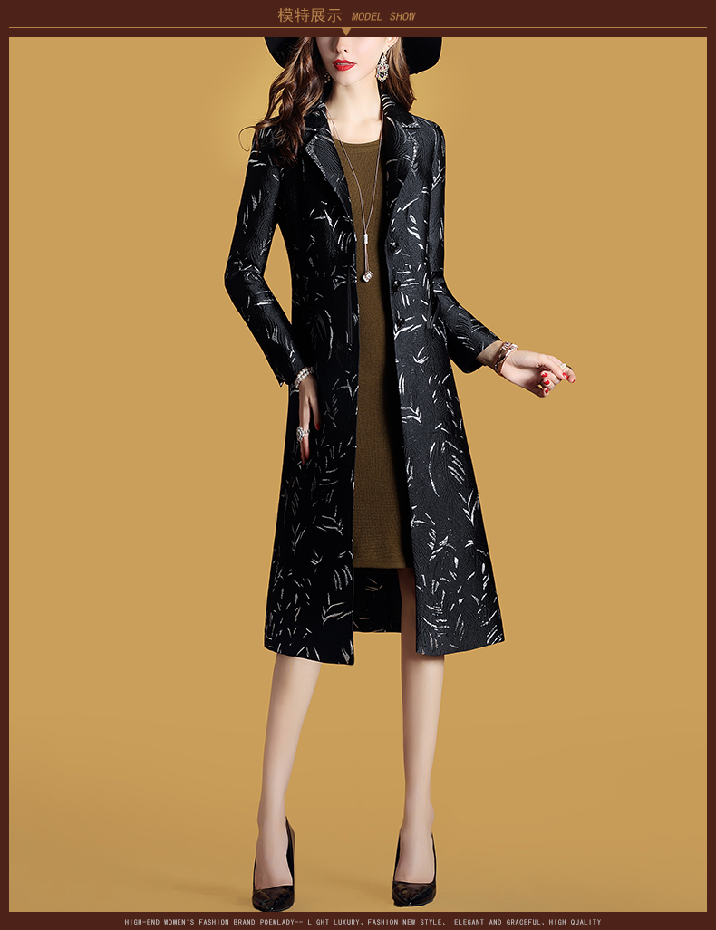 Trench pour femme POEMLADY en Polyester - Ref 3226615 Image 14