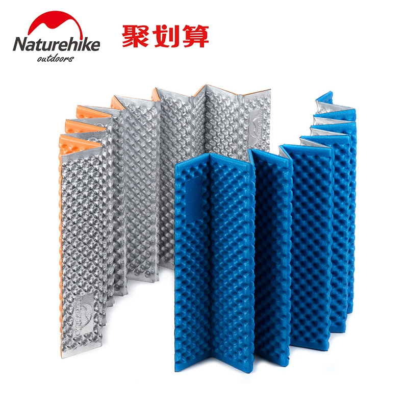 NH di động khách hàng bên ngoài máng trứng đơn gấp chiếu chống ẩm cắm trại dày chiếu ngủ trưa chiếu lều trứng ổ di động - Thảm chống ẩm / Mat / Gối