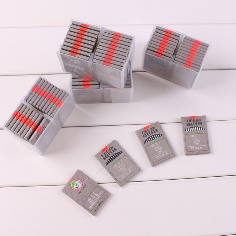 Industrial round head needle original dress Japanese organ machine needle flat car electric sewing machine with needle weaver material explosion-proof crack