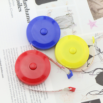 Spring flower manual tool automatic tape measure dressmaking measuring ruler round soft ruler storage convenient