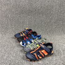 Ah round of the United States summer boys Baotou sandals elementary and middle school students sandals