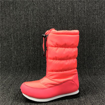 Ah round Estemas out of Polish girls winter high light waterproof plus velvet warm snow boots girls cotton shoes