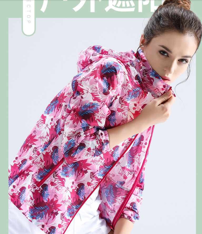 Clearance tectop outdoor skin clothing Men's and women's sunscreen clothing breathable thin summer sports camouflage