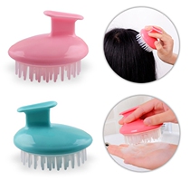 Korean cute candy color wash hair massage comb portable silicone airbag head Meridian comb anti hair loss home