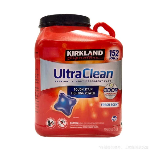 Costco Kirkland Cokckland концентрированная бокат для белья 152 3,6 кг мощный чистый стерилизация прачечная