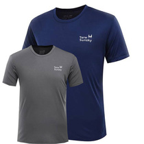 In summer 2020 new sports fitness short - sleeve dry T - shirt collar comfortably sweat and breathable outdoor running clothes