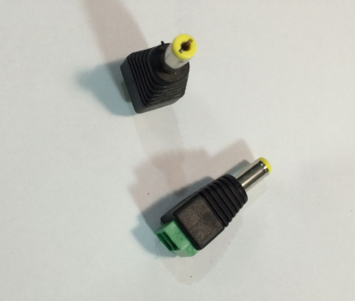 Power head monitoring power head DC5 5 * 2 1 male head with wiring terminal BNC joint