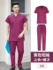 Сиреневый хлопковый комплект, короткий рукав